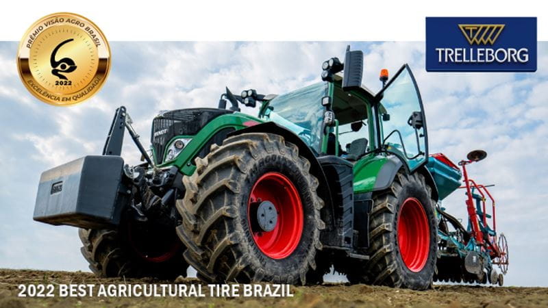Trelleborg chosen again in 2022 as “Best Agricultural Tire” at Visão Agro  Brasil Award