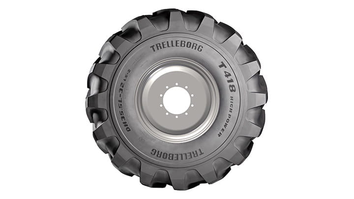 Skidder T418 – Heavy-Duty Forestry Tire by Trelleborg