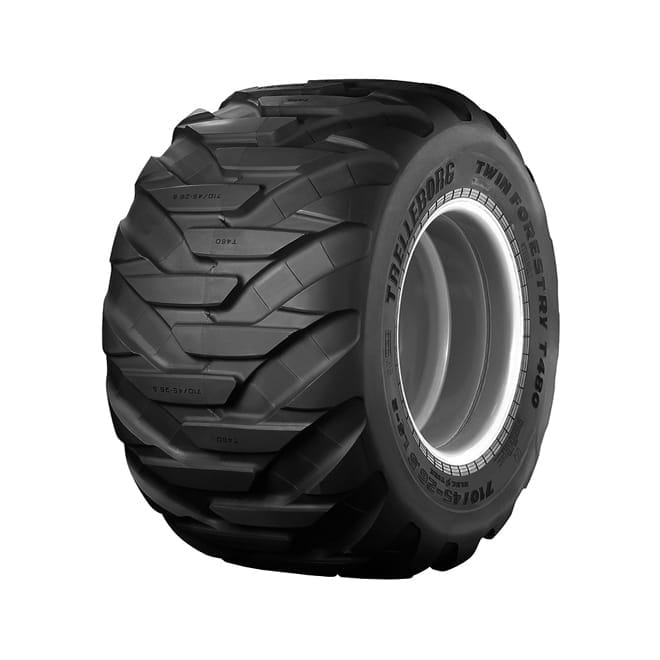 Pneus para segadeiras florestais, forwarders e reboques
