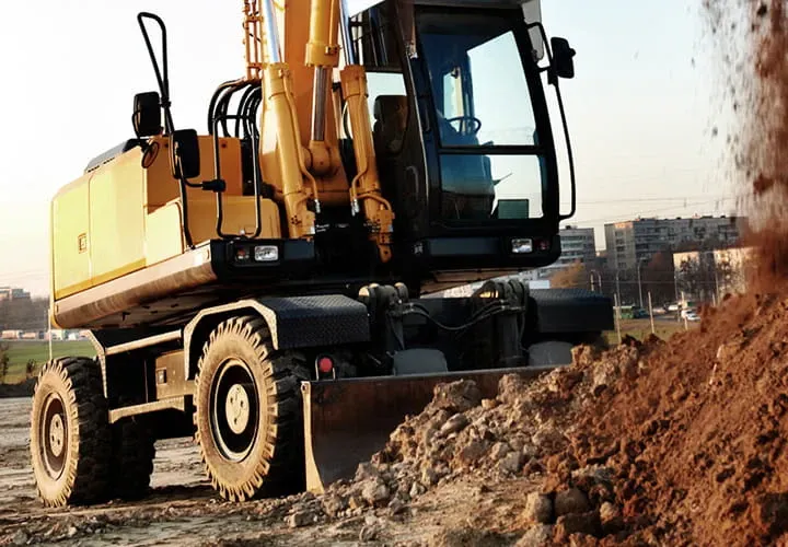 Trelleborg tires for excavators