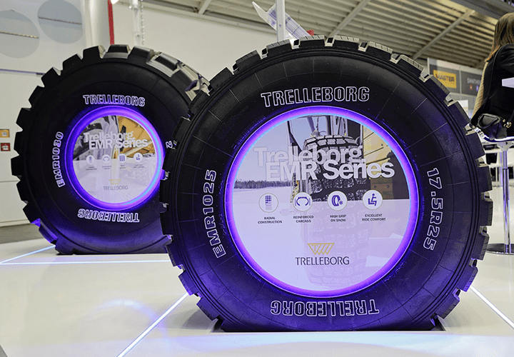 Trelleborg Construction tyres International Exhibitions and Trade Shows