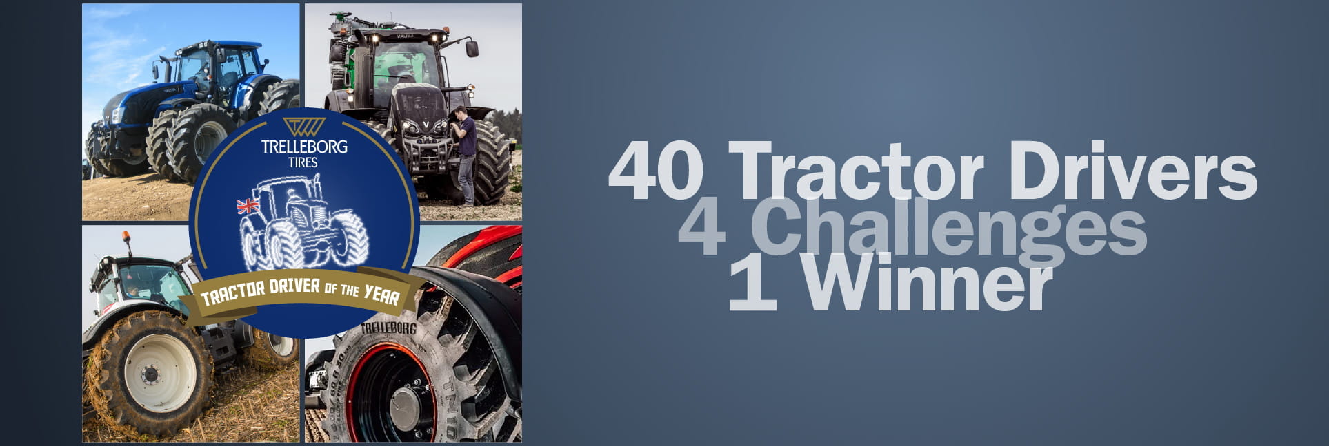 Trelleborg Tires Tractor Driver of The Year Banner